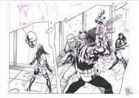 Tintas Originales Marvel Rafa Fonteriz y Carlos Pacheco. Astonishing X-Men