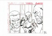 Tintas Originales Marvel Rafa Fonteriz y Carlos Pacheco. Astonishing X-Men