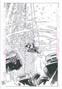 Tintas Originales Marvel Rafa Fonteriz y Carlos Pacheco. Astonishing X-Men