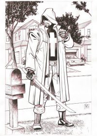 Tintas Originales Marvel Rafa Fonteriz y Carlos Pacheco. Portada Alternativa/Variant Cover Heroes Reborn