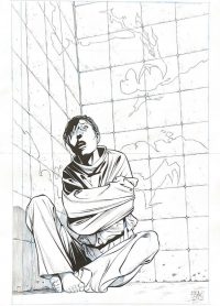 Tintas Originales Marvel Rafa Fonteriz y Carlos Pacheco. Portada Alternativa/Variant Cover Heroes Reborn