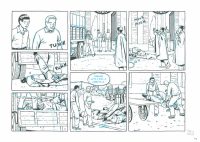 Dibujo Original de Paco Roca, El Abismo del Olvido