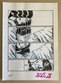 Dibujo Original Jesús, de Pablo Ríos