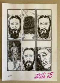 Dibujo Original Jesús, de Pablo Ríos
