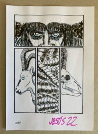 Dibujo Original Jesús, de Pablo Ríos
