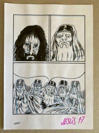Dibujo Original Jesús, de Pablo Ríos