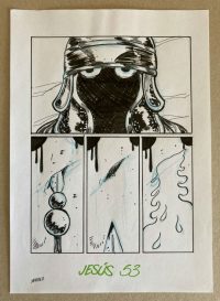 Dibujo Original Jesús, de Pablo Ríos