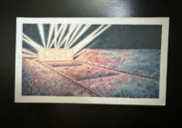 Dibujo Original de J. Giner, "Rock Hard 1977". Zona gran concierto tablero