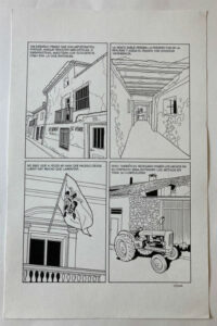 Dibujo Original de César Sebastián, Ronson