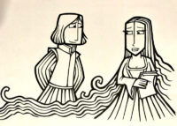 Dibujo Original de Cristina Durán, El Segle d'or