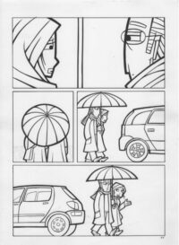 Dibujo Original de Cristina Durán, Cuando No Sabes Que Decir