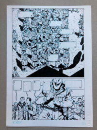 Dibujo Original de Albert Monteys, Matadero Cinco