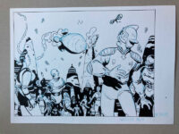 Dibujo Original de Albert Monteys, ¡Universo!
