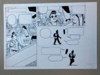 Dibujo Original de Albert Monteys, ¡Universo!