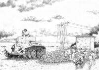 Lápices Originales de Agustín Ferrer, de su obra "Plan de huida".