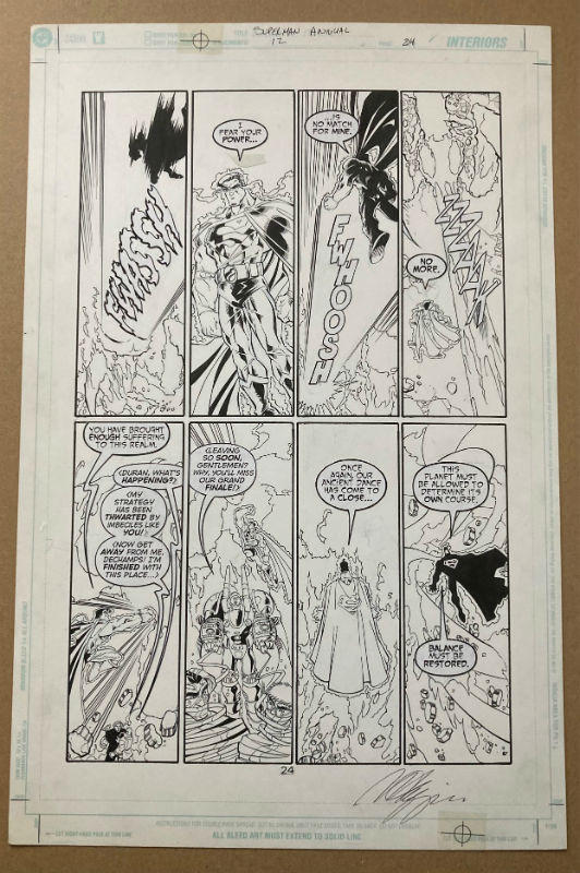 Superman Annual #12 Carlo Barbieri Marlo Alquiza and Juan Vlaso