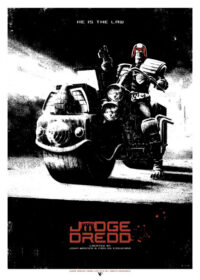 Serigrafía Dredd de David Aja