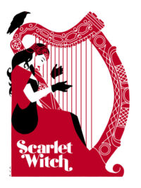 Serigrafía Scarlet Witch de David Aja