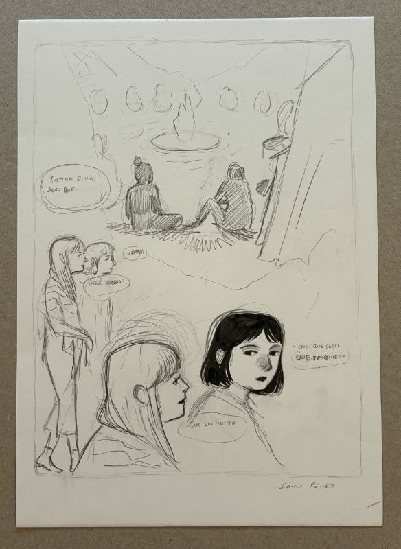 Boceto Original de Laura Pérez