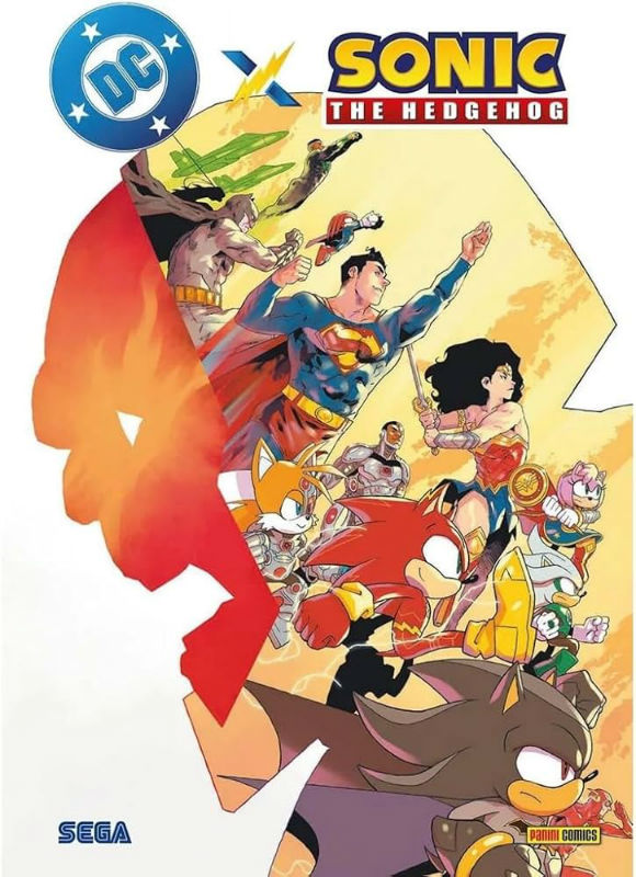 DC x SONIC #5 Cover, Pablo Collar. Monoprint and Pencils - Imagen 3